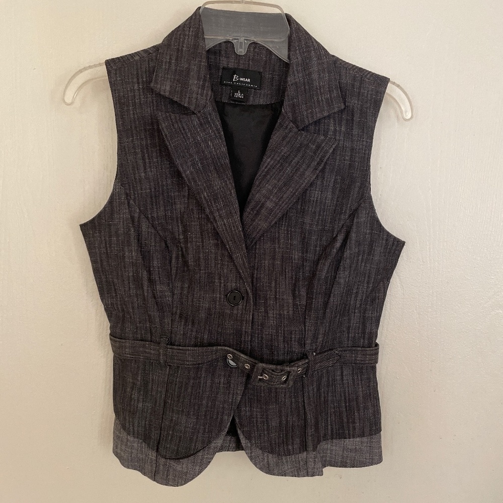 Gray 2 Piece Wide Leg Pants set